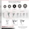 Service Caster 4 Inch Phenolic Wheel Swivel Top Plate Caster with Total Lock Brake SCC SCC-TTL20S414-PHR - alternate 4